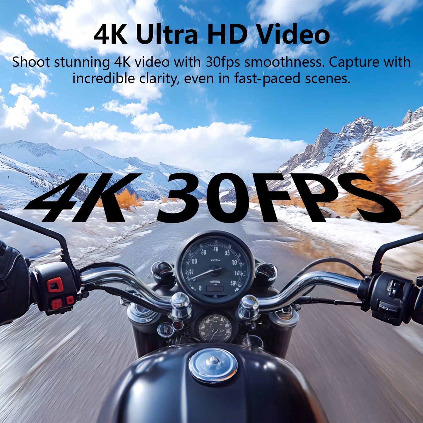NUISK This lightweight, wearable action camera supports 4K HD recording, comes with a32GB memory card, features one-touch operation, and includes a portable charging case to extend battery life.