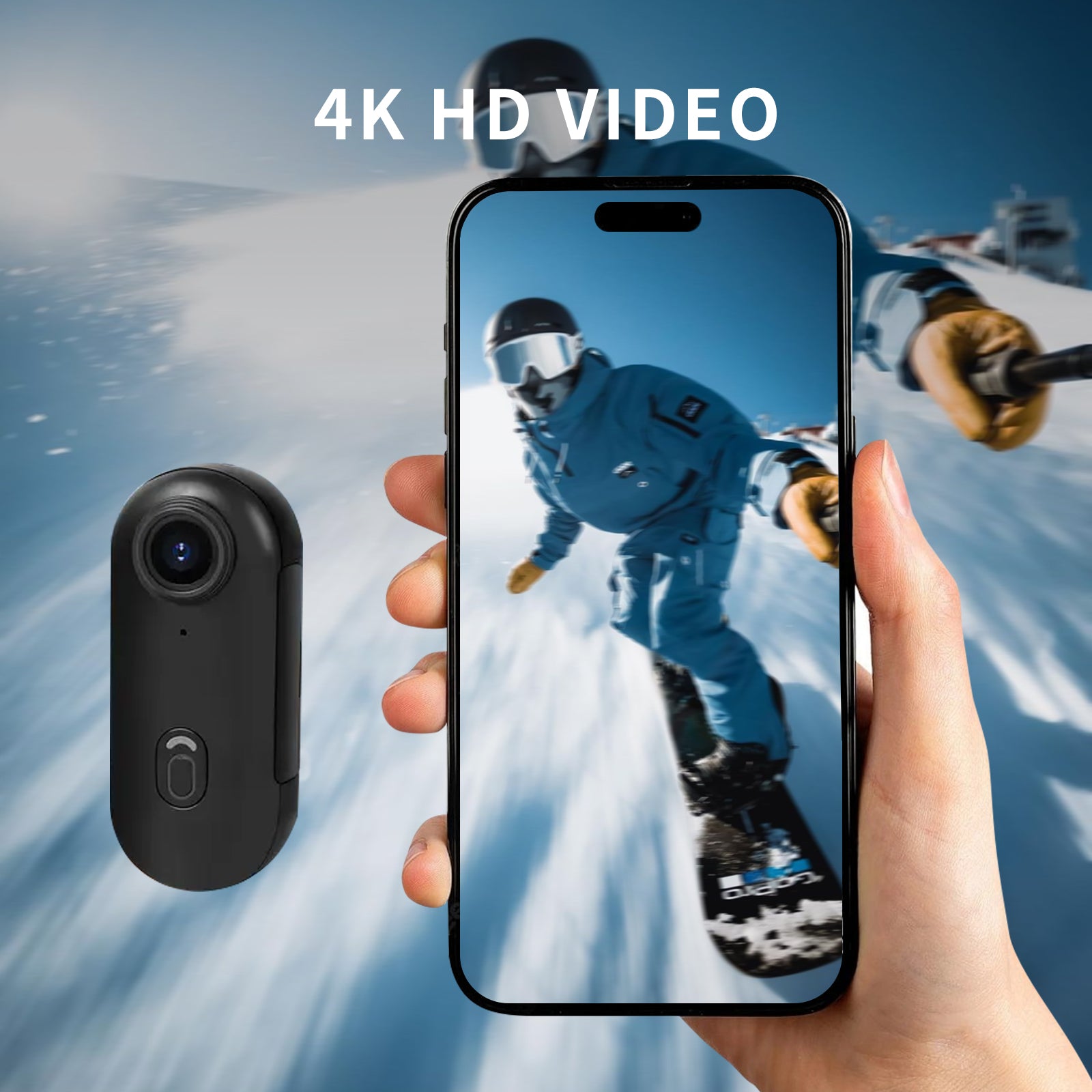 NUISK 32GB 1080P Thumb Action Camera