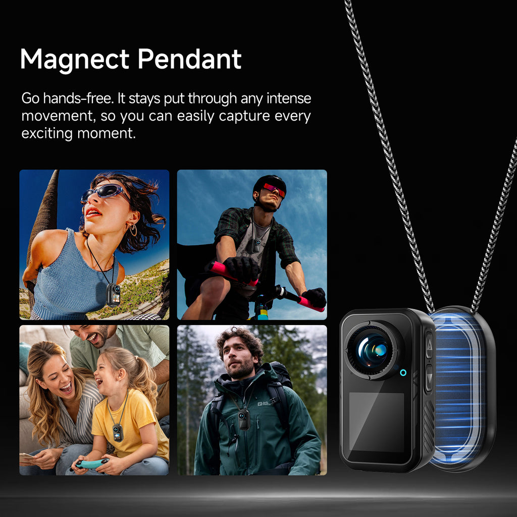 4K 60FPS 30MP WIFI Action cam with dual screen