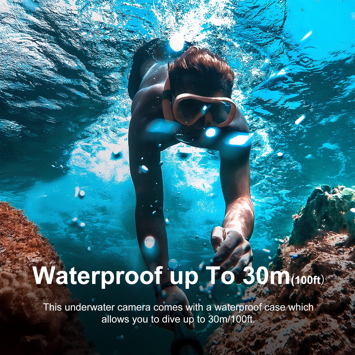 NUISK 32GB 1080P Thumb Action Camera