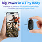 NUISK This lightweight, wearable action camera supports 4K HD recording, comes with a32GB  memory card, features one-touch operation, and includes a portable charging case to extend battery life.