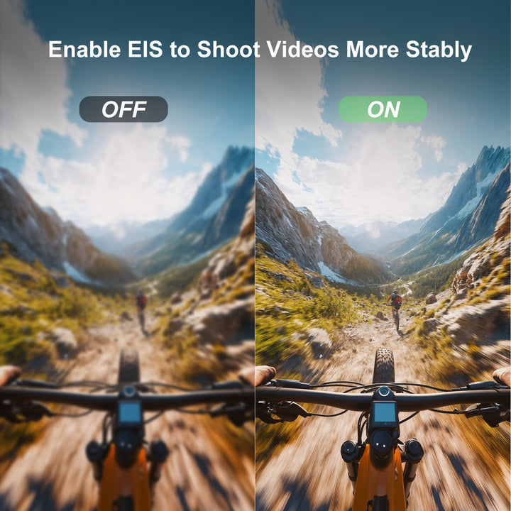 4K 60FPS 30MP WIFI Action cam with dual screen