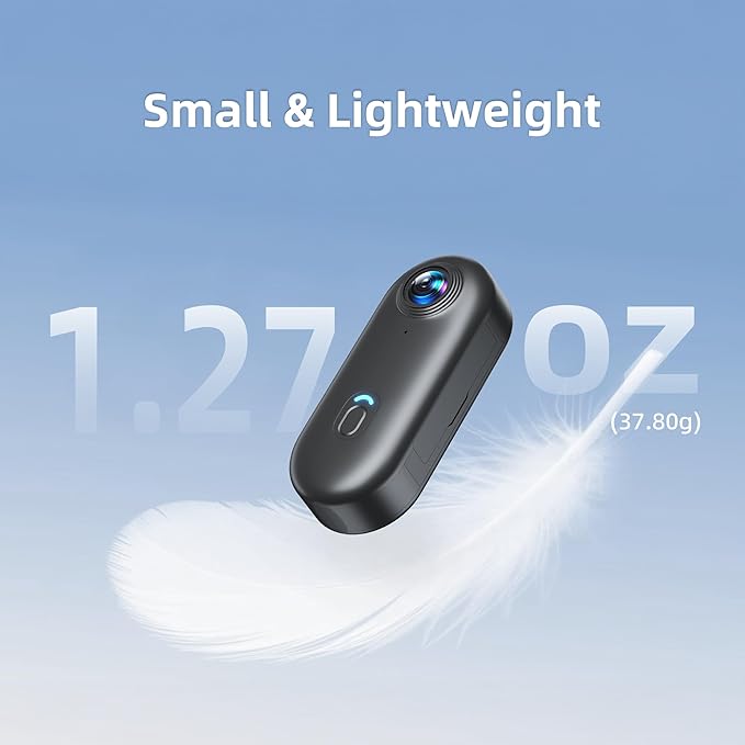 NUISK 64GB 4K Thumb Action camera