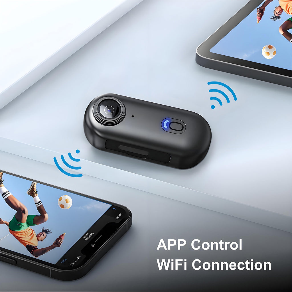 NUISK 128GB 4K Thumb Action camera